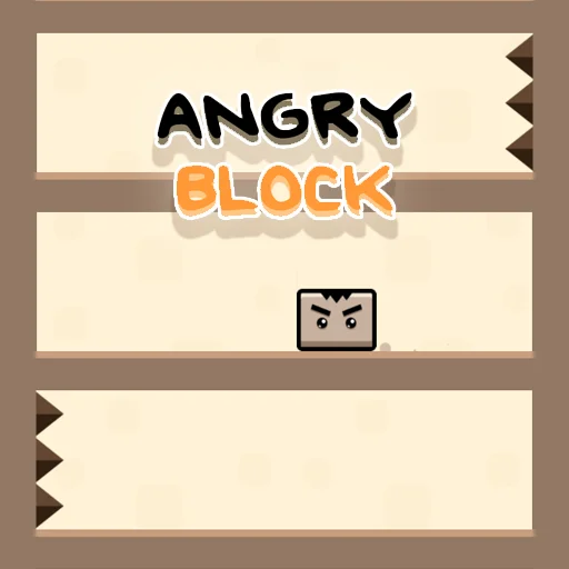 Angry Block Icon